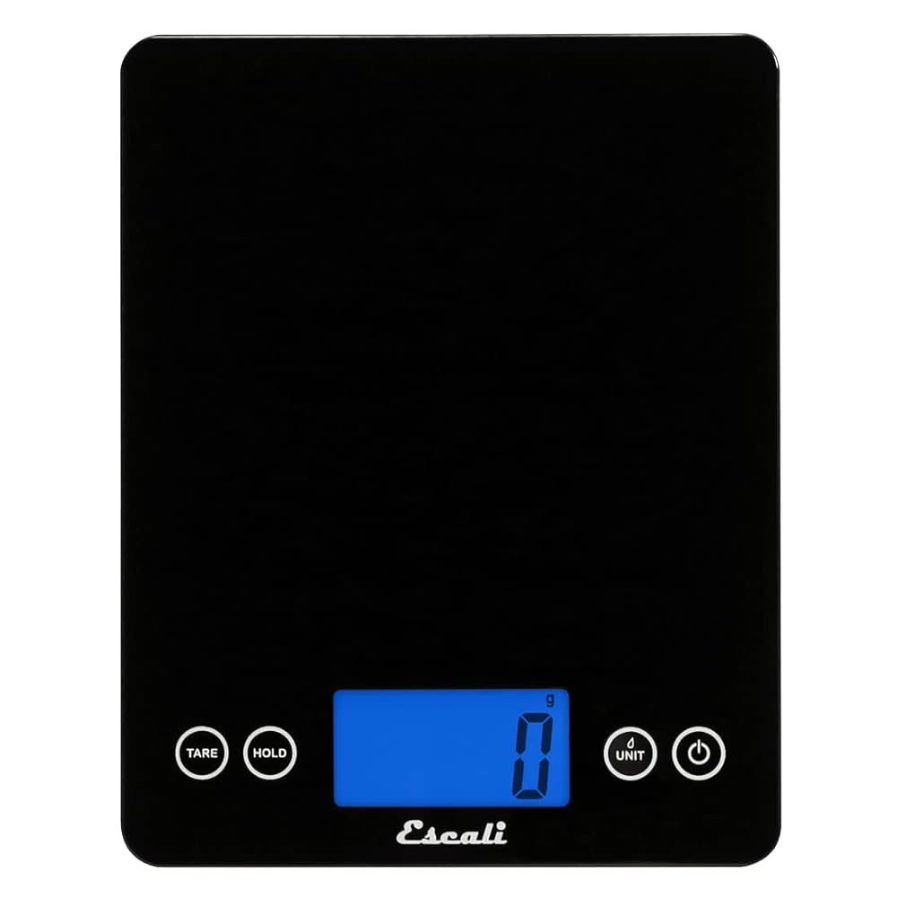 Escali 2210IB Extra-Large Glass Kitchen Scale