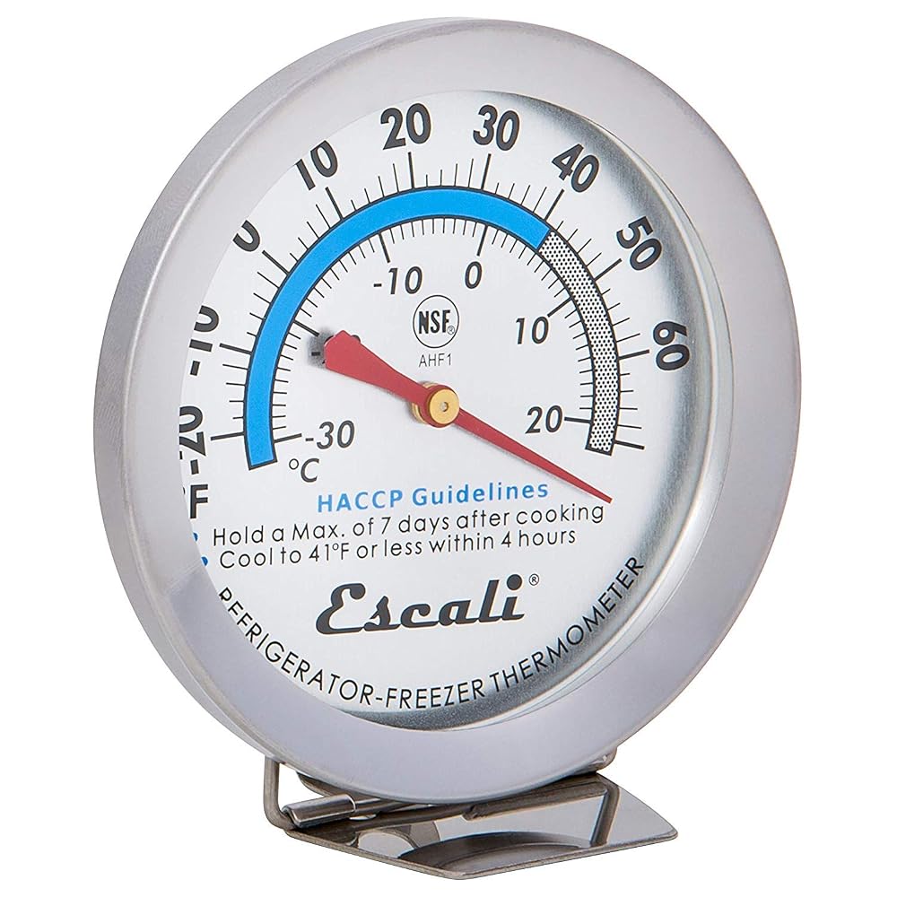 Escali AHF1 Refrigerator/Freezer Thermometer