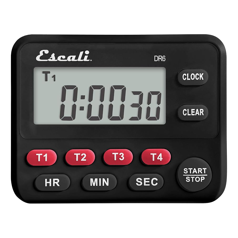 Escali Multi-Task Digital Magnetic Timer with Overtime