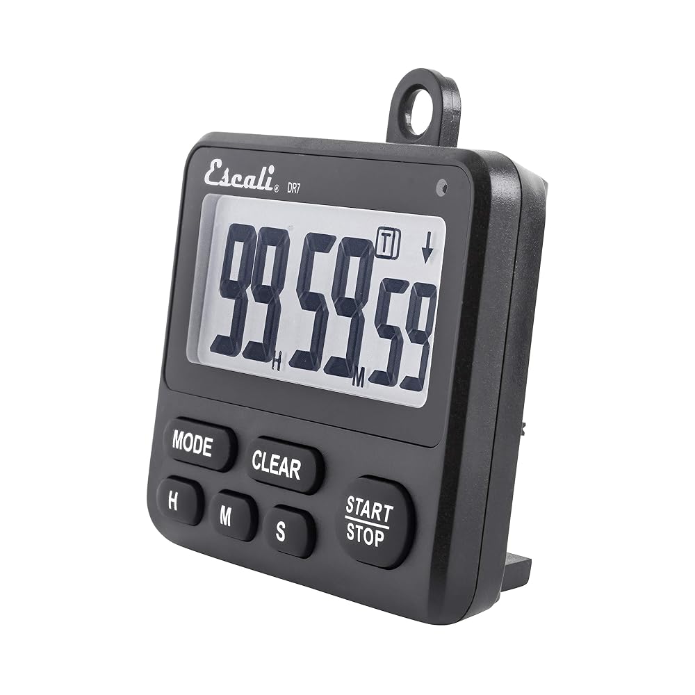 Escali Kitchen Timer, Black